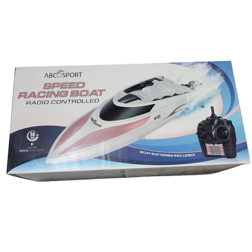 ABCOSport Speed Racing Boat Radio Controlled Double Hatch - Picture 2 of 6